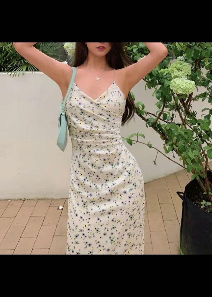 Floral Print Slip Dress