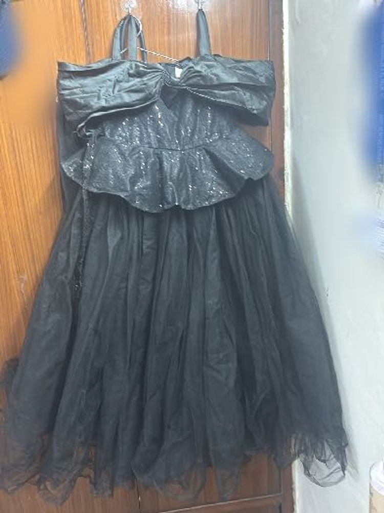 Elegant Black Party Dress