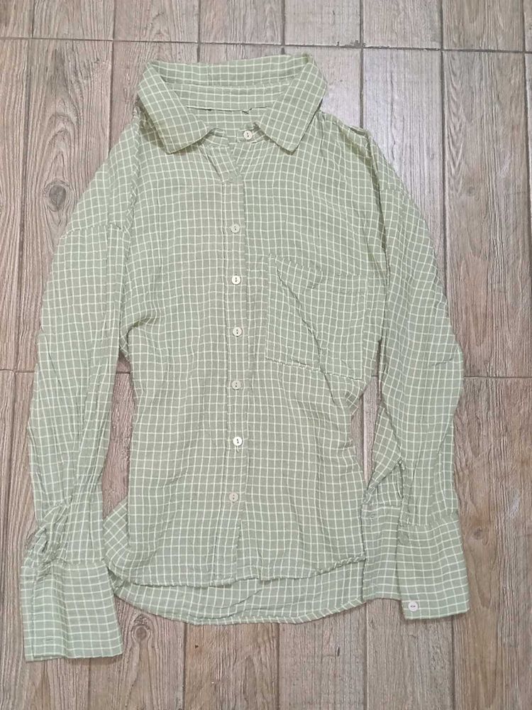 Office Siren Core Green Shirt