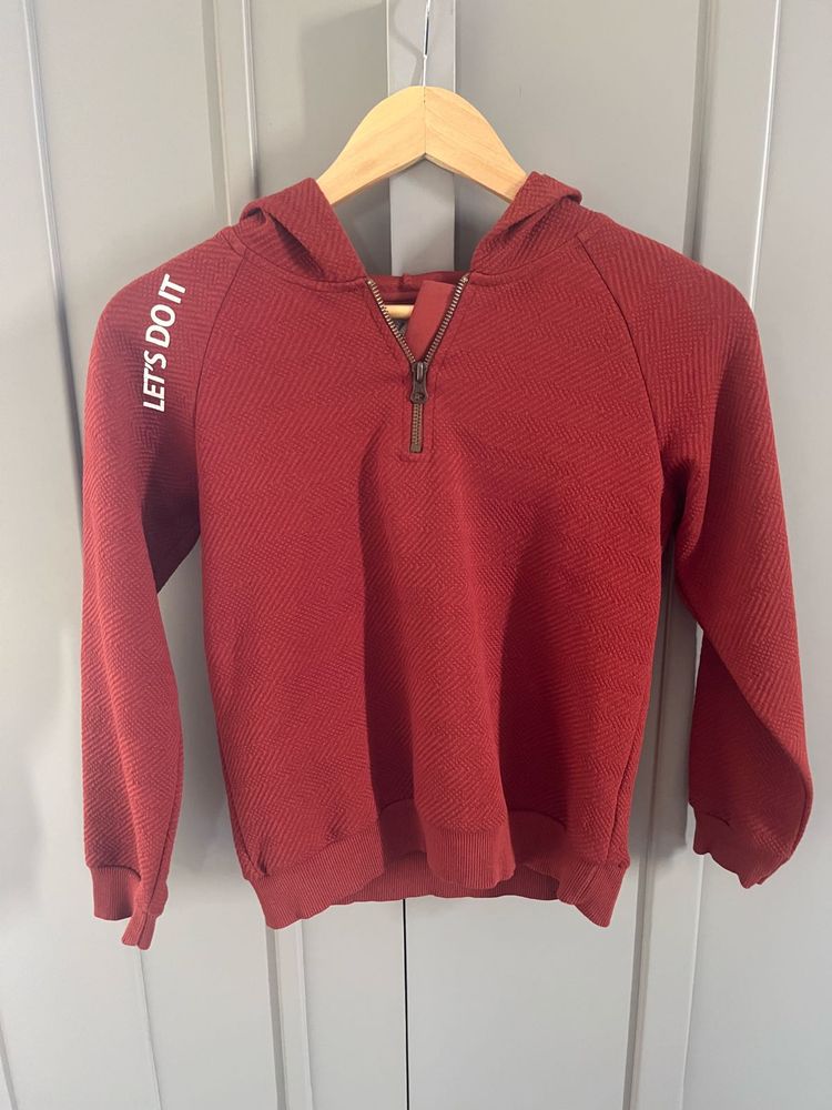 Kid Maroon Tee With A Good