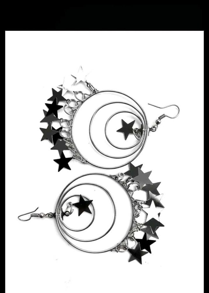 Star Drop Earrings