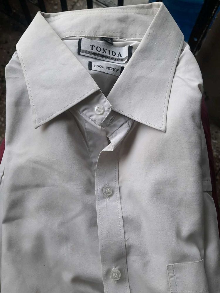 Basic Off White Shirt