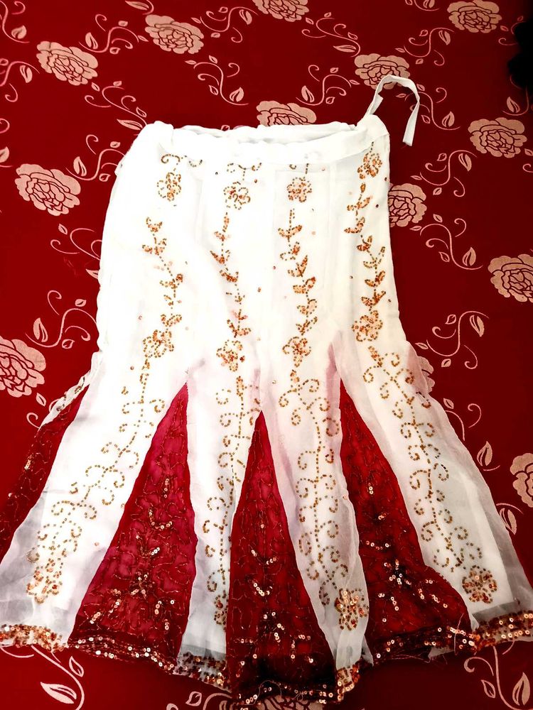 Embellished Ethnic Skirt for girls
