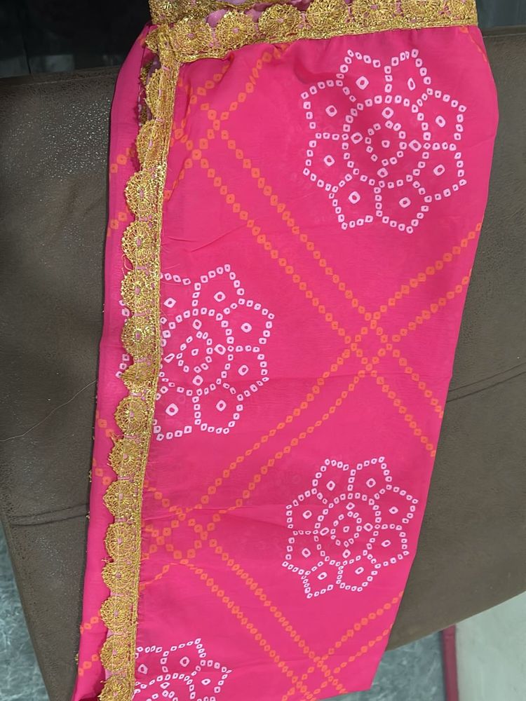 Megenta Dupatta