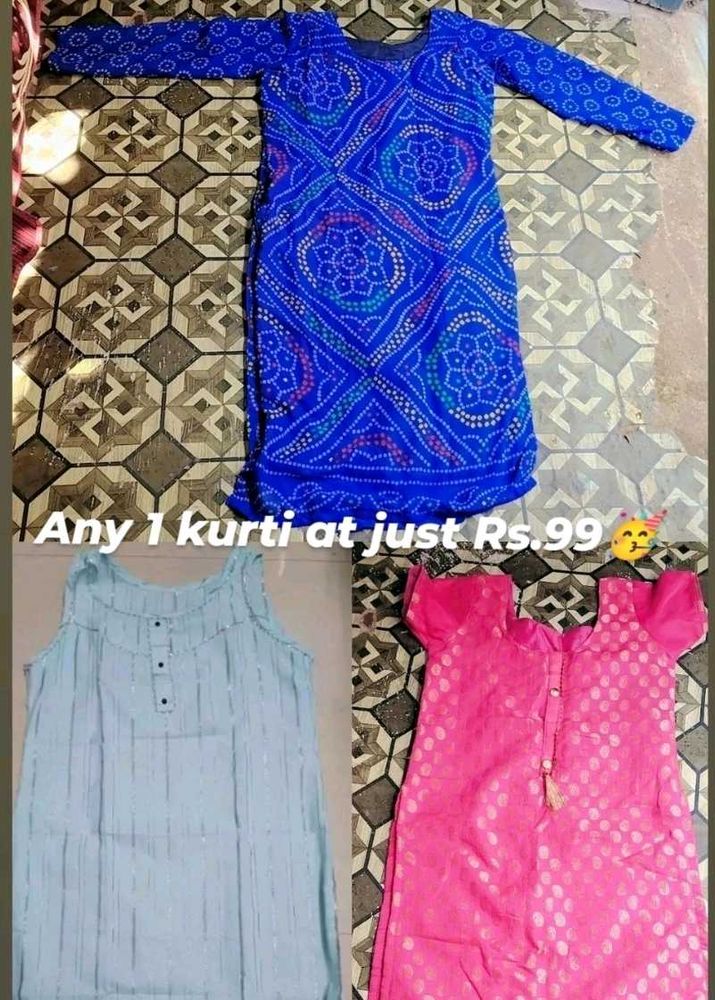 Kurta/ Kurti /Tops Maha Sale 🥳🥳