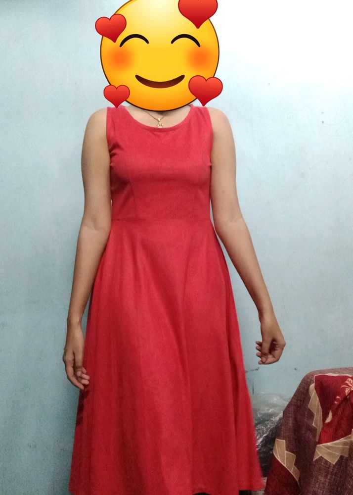 Red Frock Dress