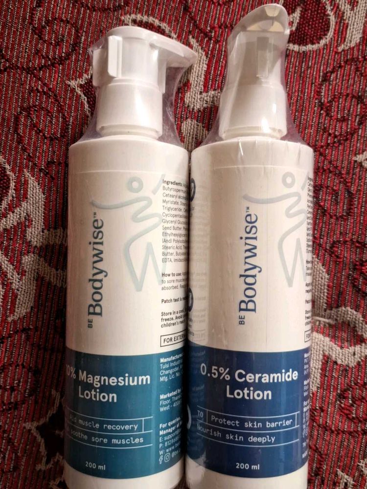 Sealed Pack Bodywise Lotions