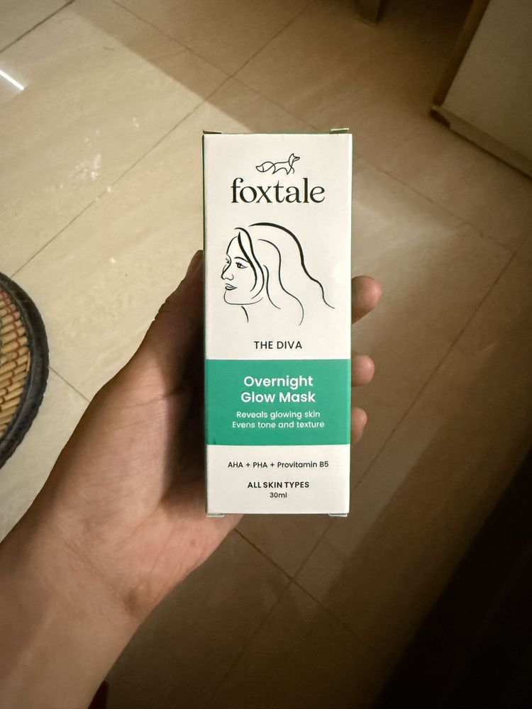 Foxtale The Diva Overnight Glow Mask