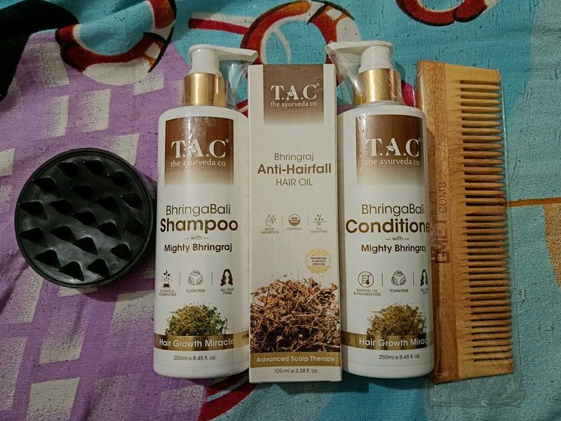 Pack Of 5 Shampoo ,Conditioner ,Hair Oil