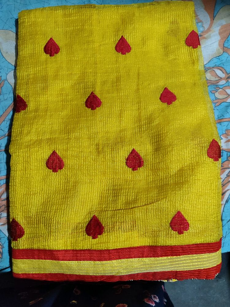 Yellow Saree