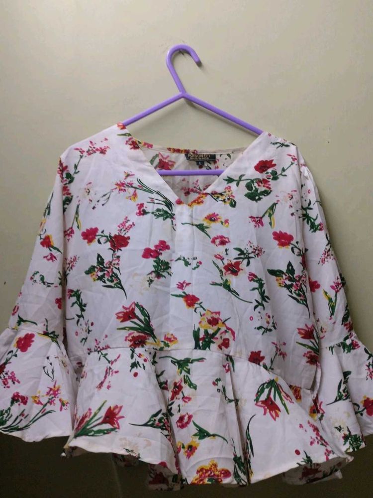 Floral Print Top