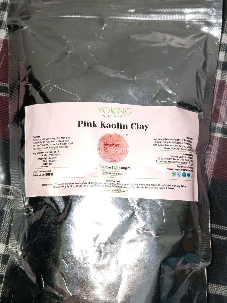 Young Chemist Pink Kaolin Clay