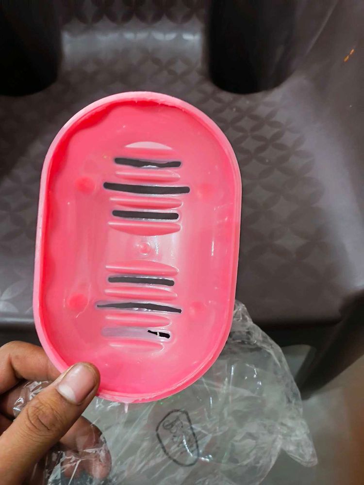 Pink Soap Dish