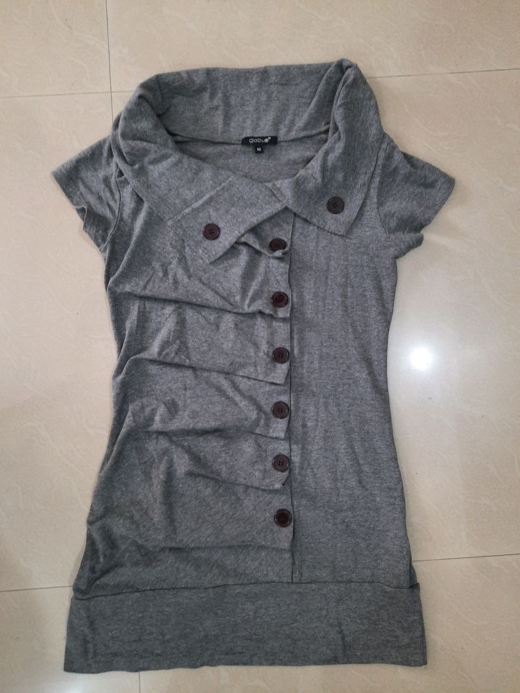 Globus brand..grey top.. Small to XS size