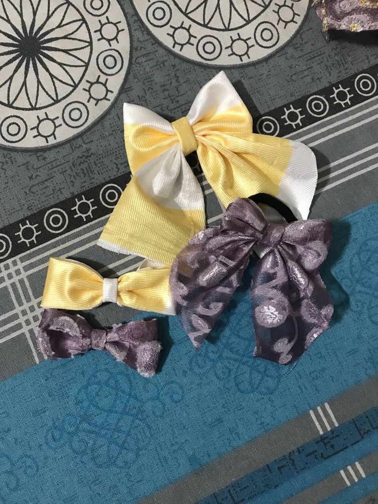pack of 4 Hair Bow Set