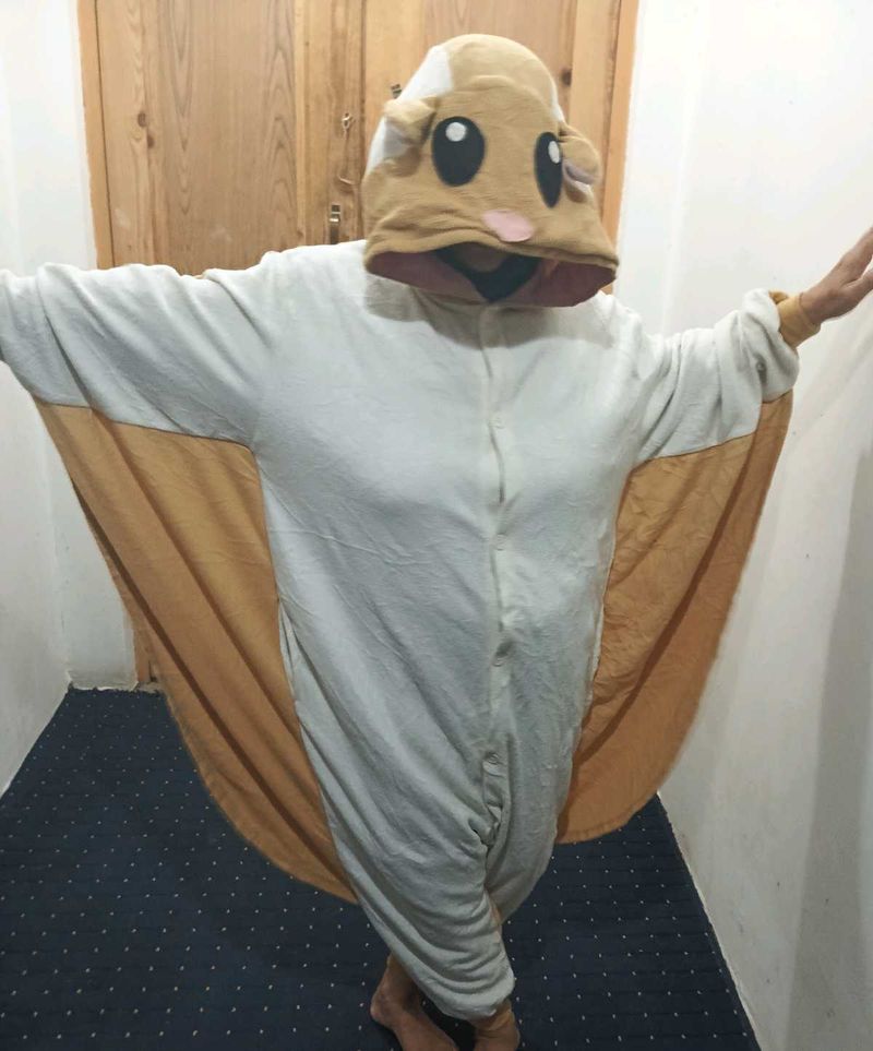 Flying Squirrel animal Costume Pajama