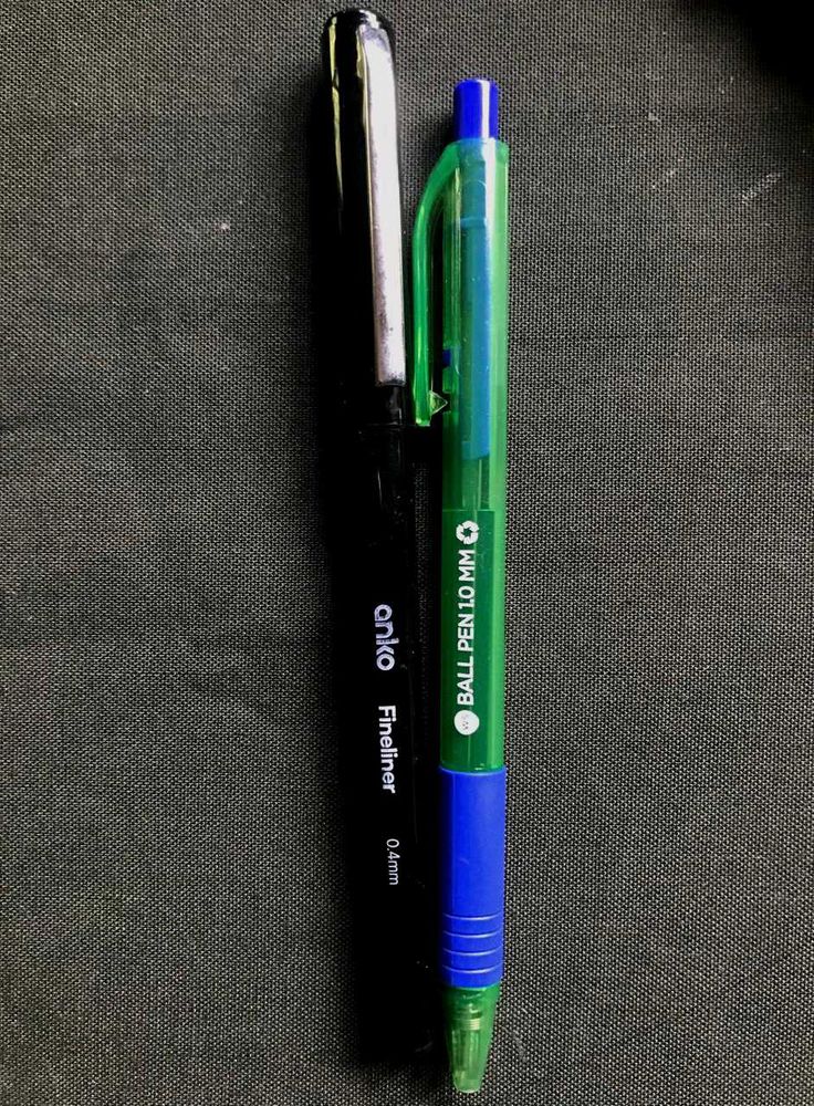 1 Blue and One  Black PEN