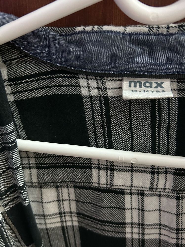 Boys Plaid Shirt