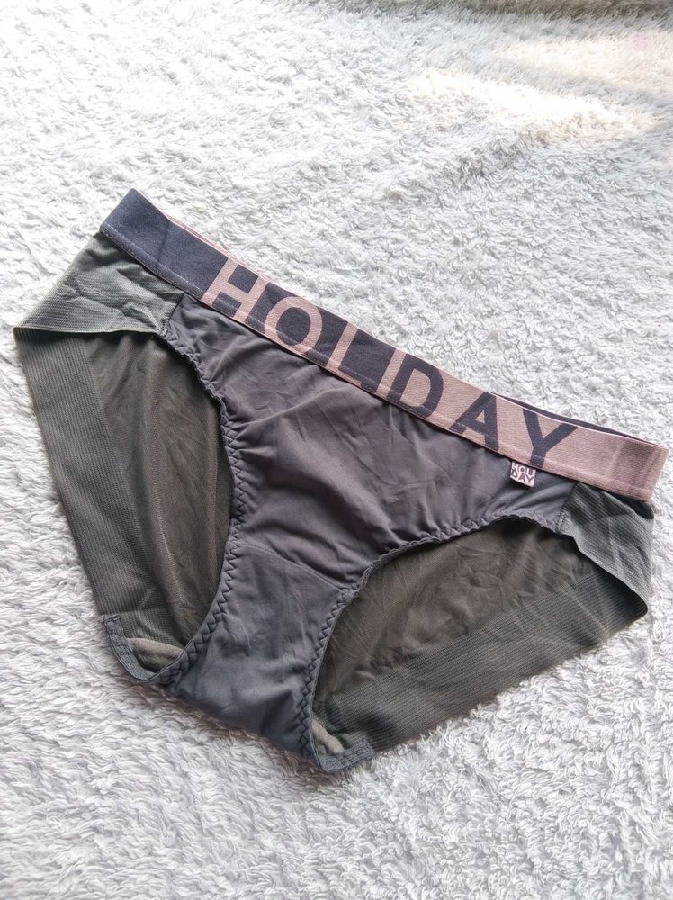 Holiday Grey Brief