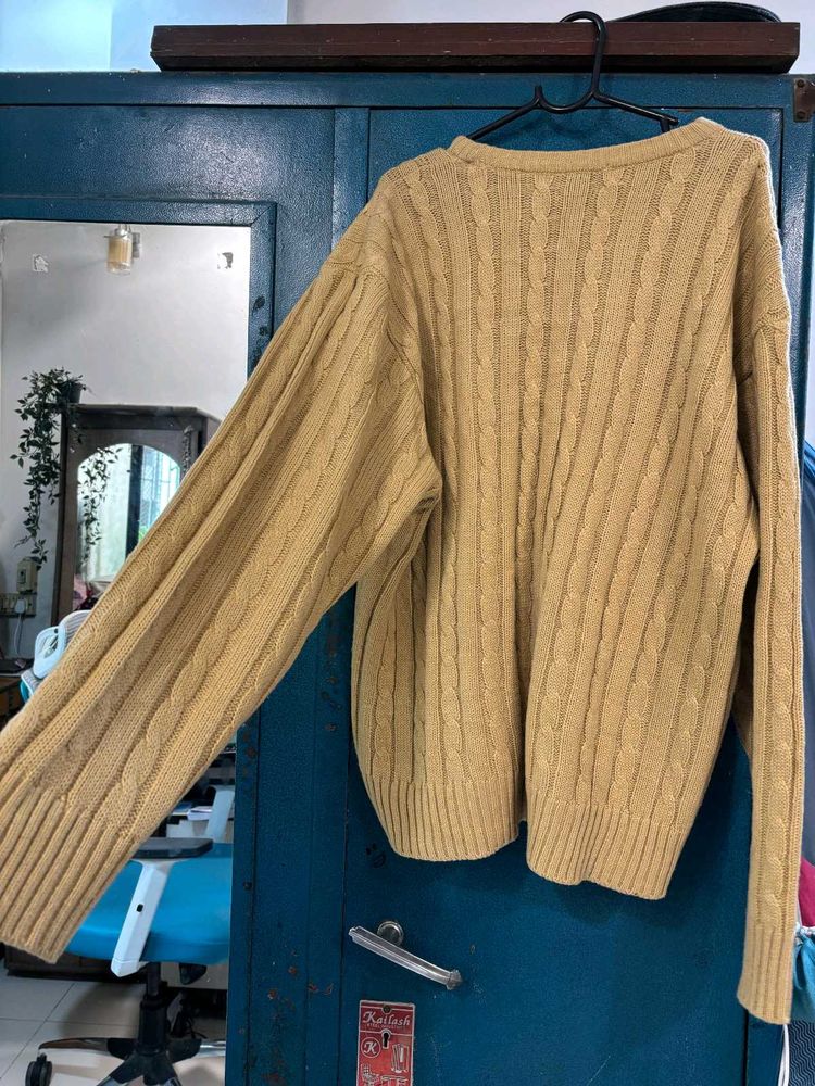 Knitted Acrylic blend Pullover🍁