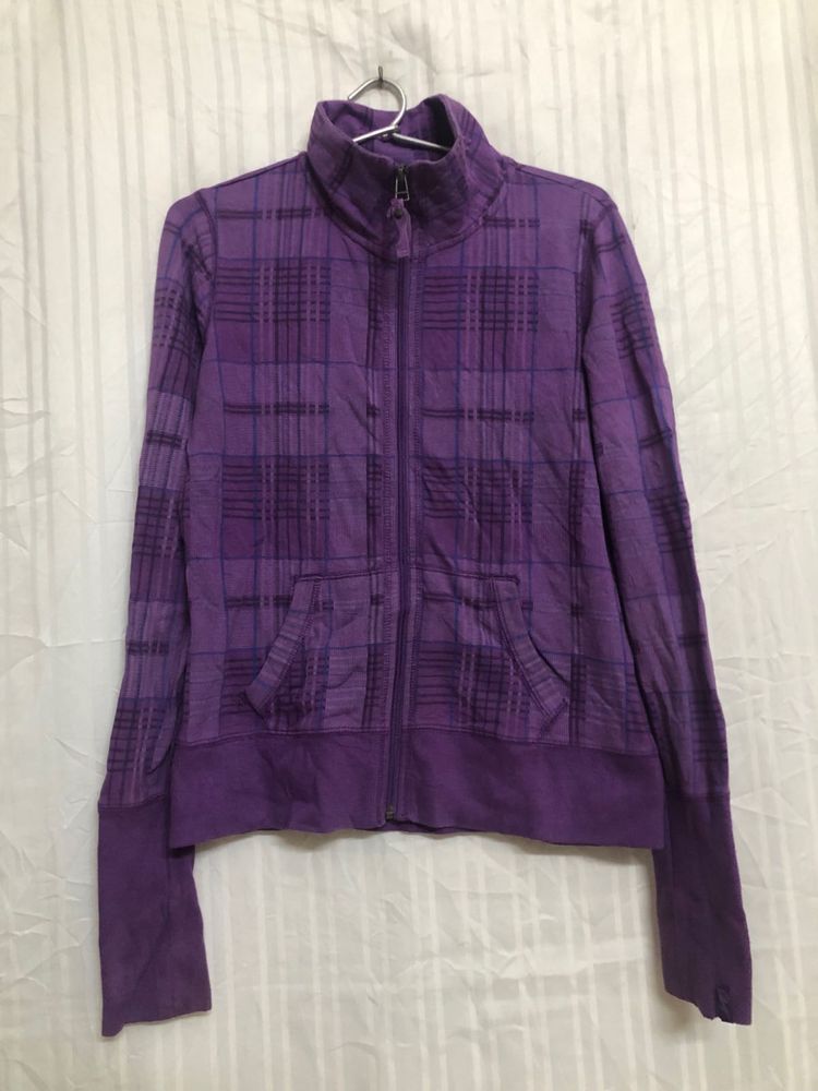 Garage Long Sleeve Purple Jacket