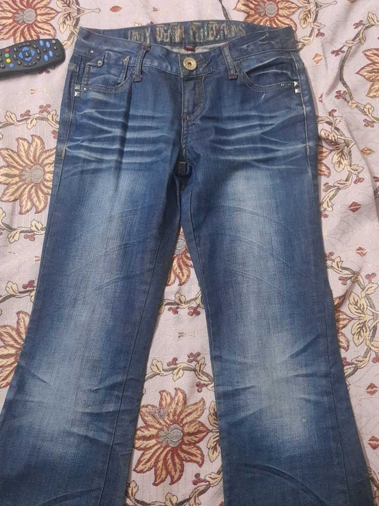 Brand New Thrifed Jeans Low Waist