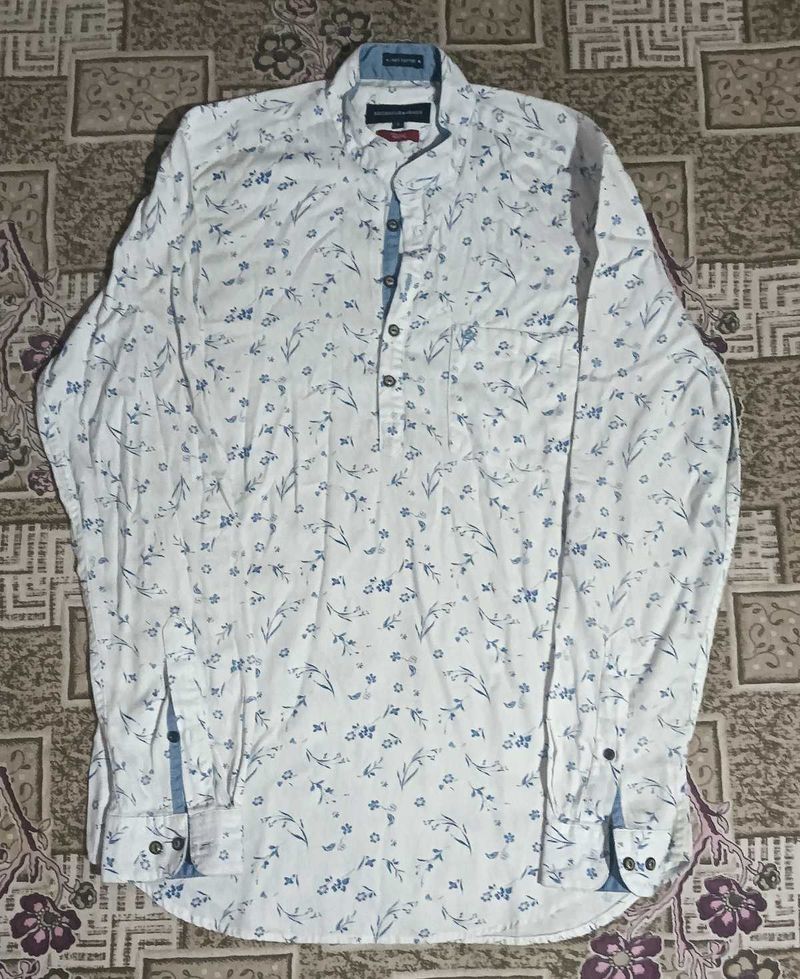 Floral Print Casual Shirt