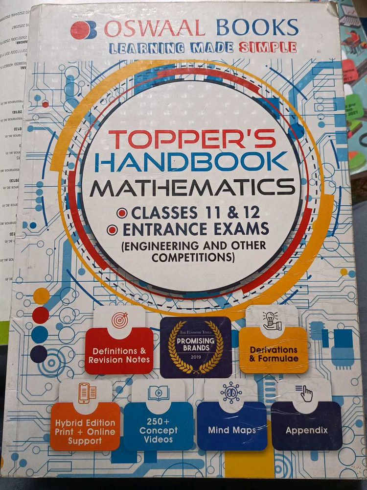 Toppers Handbook 2025 Mathematics