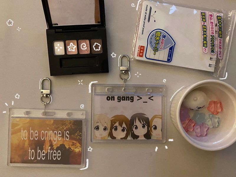 Meme Card Keychains