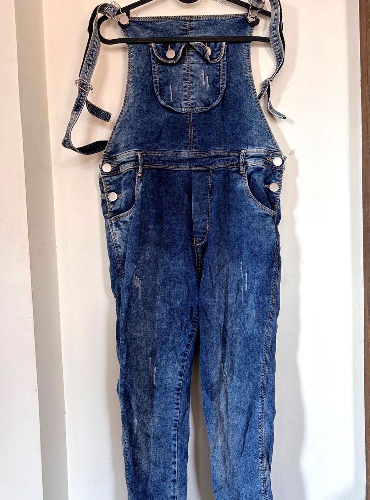 Denim Overalls