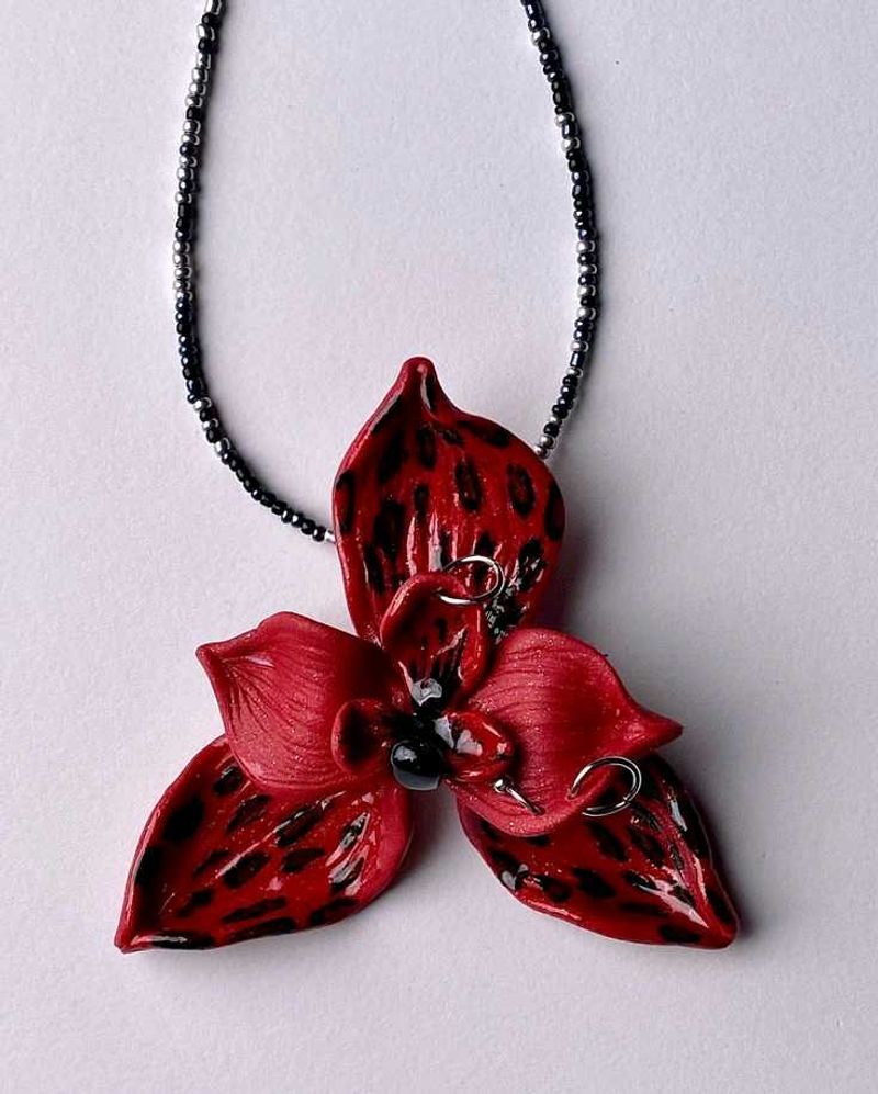 Orchid Statement Necklace