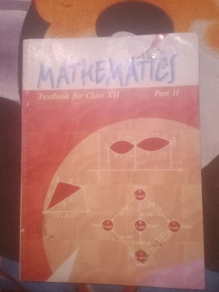 2 -Mathematics Textbook For Class 12 Part -1 And P
