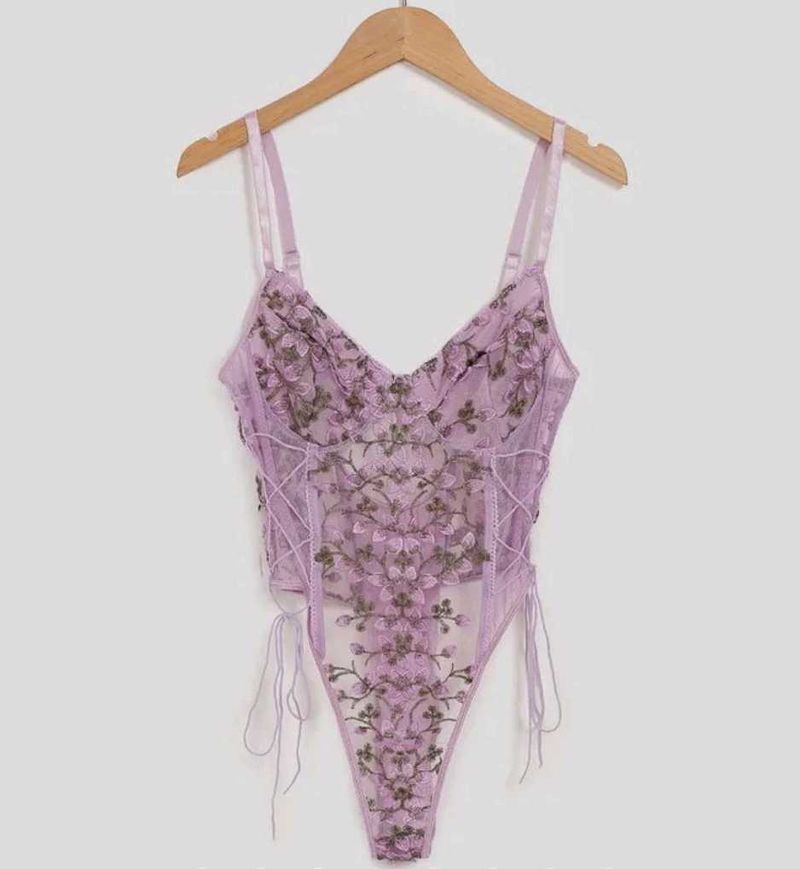 Floral Lace Bodysuit