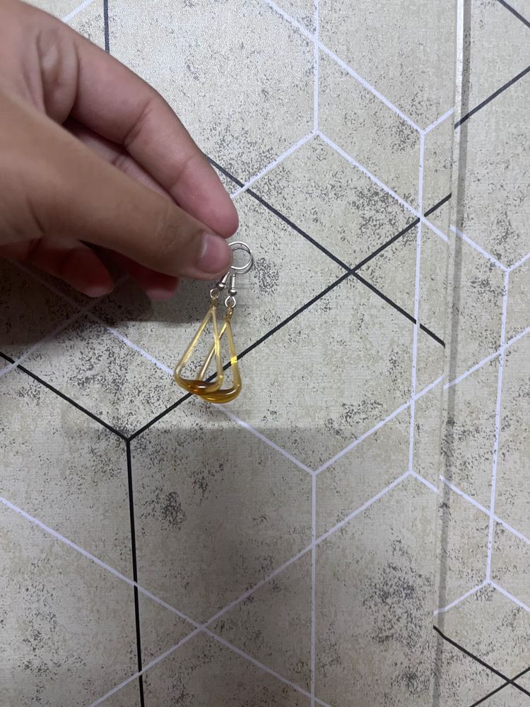 Geometric Drop Earrings