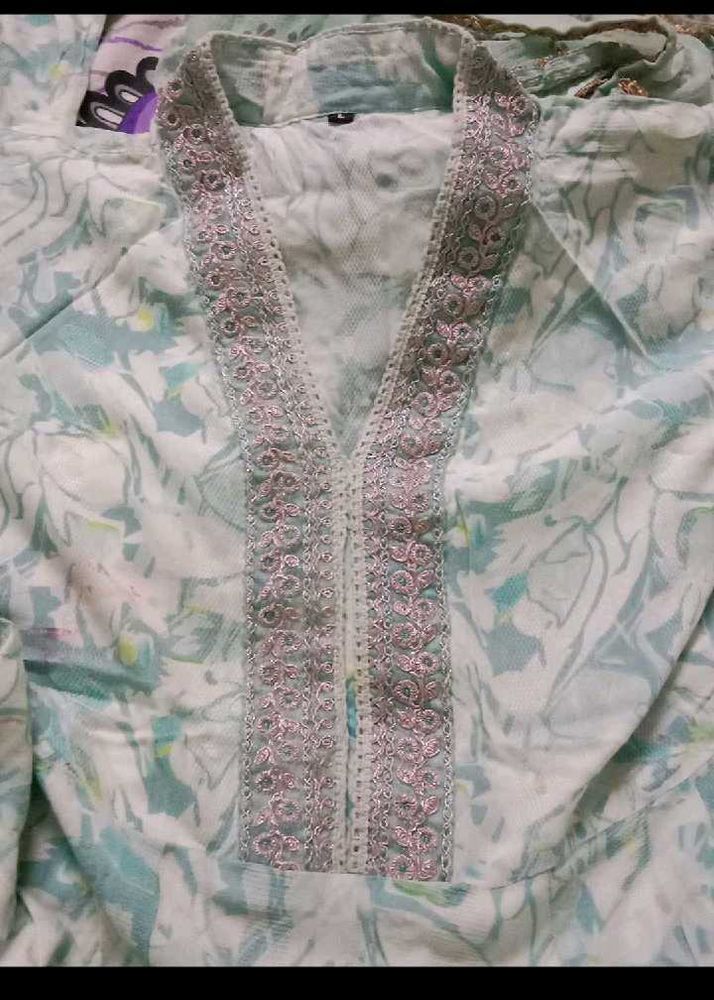 Floral Print Kurta