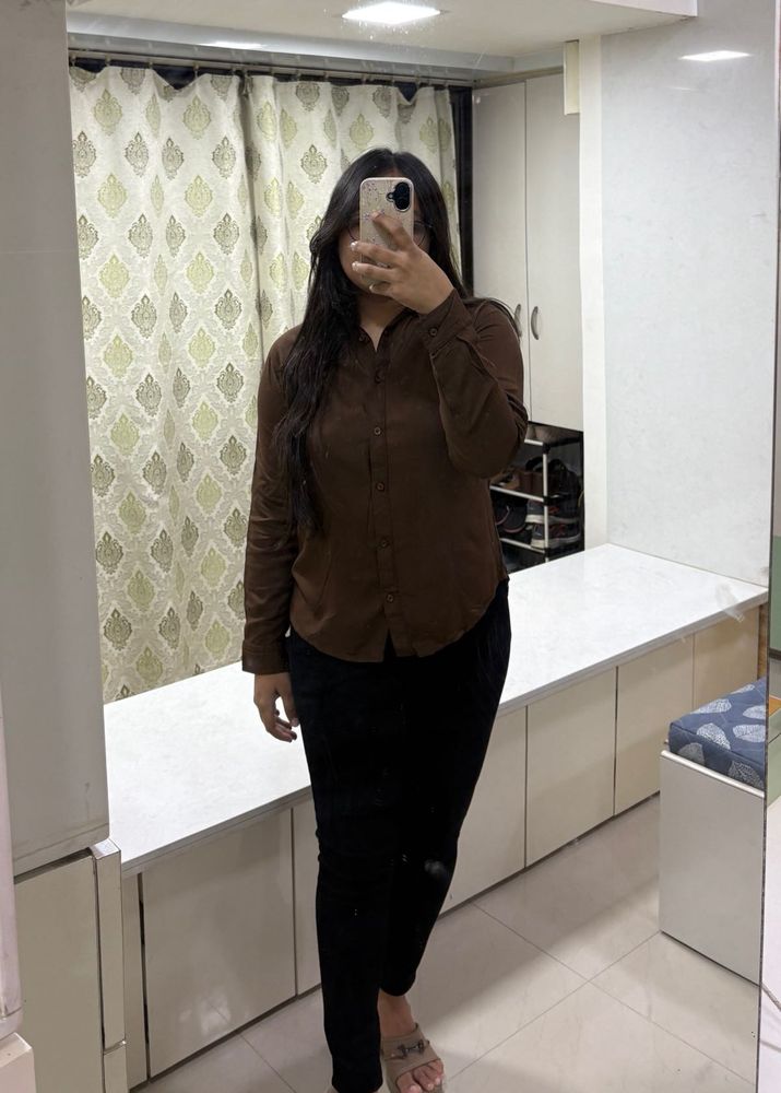ZARA Brown Shirt