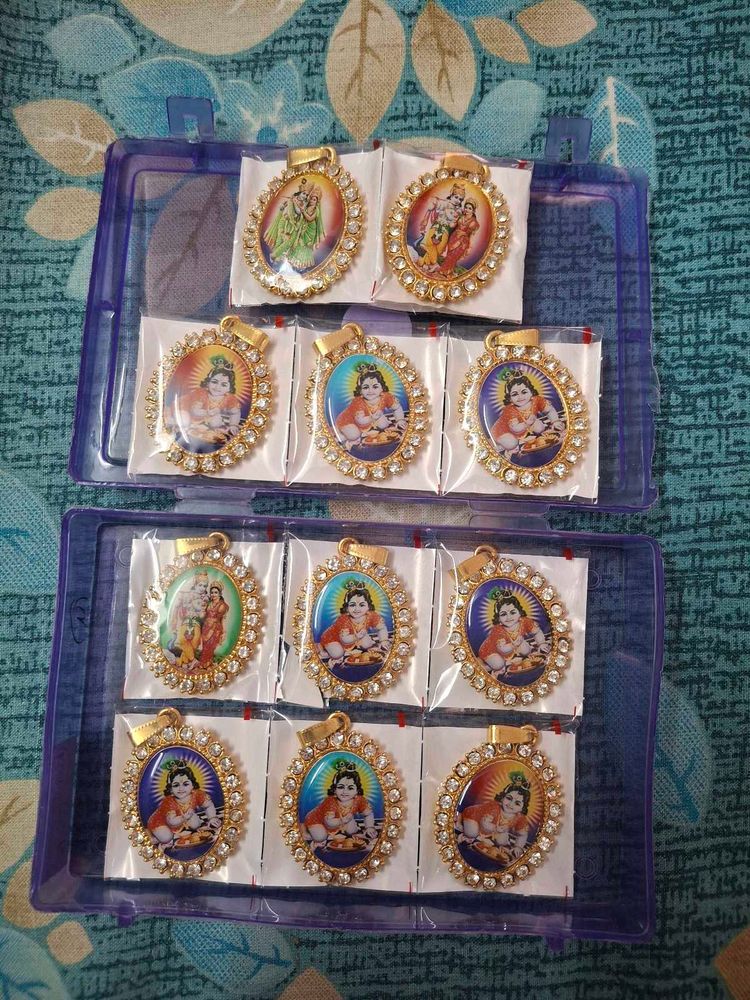 Krishna Pendants - Set of 11