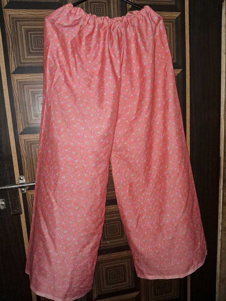 Pink Long Palazoo Kurta Set 💃🩷✨