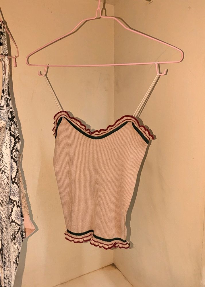 Heart Shape Branded Top