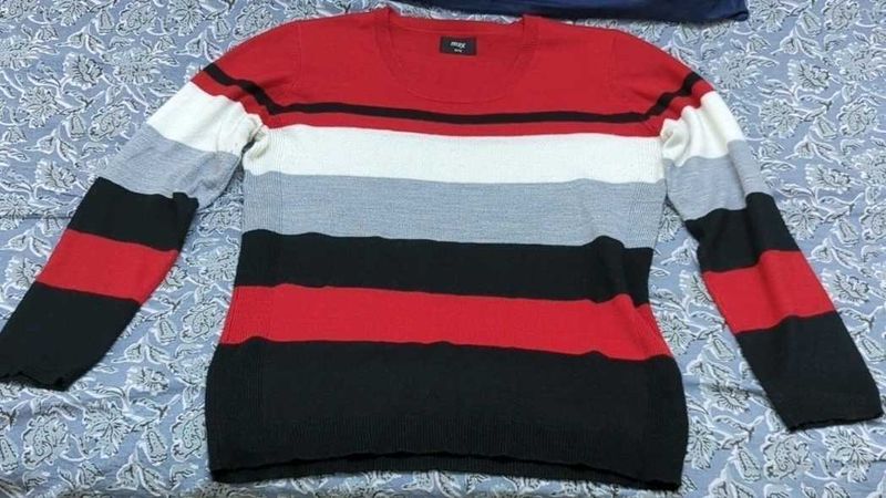 Striped Knitted Sweater