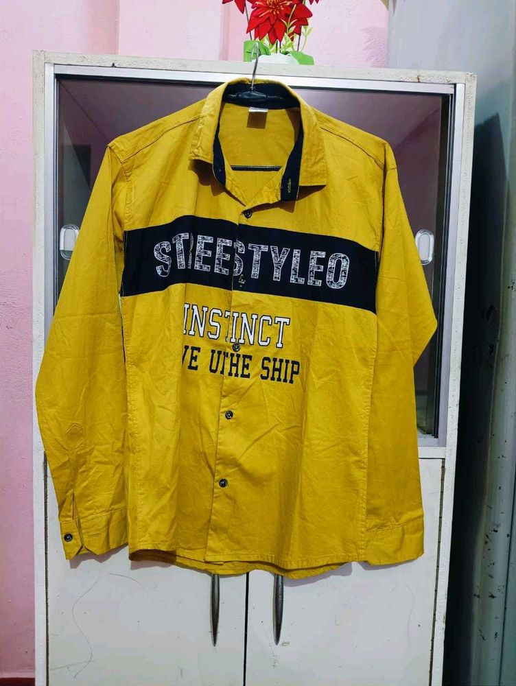 Stylish Yellow Shirt