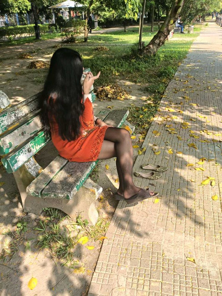 Chic Orange Mini Dress