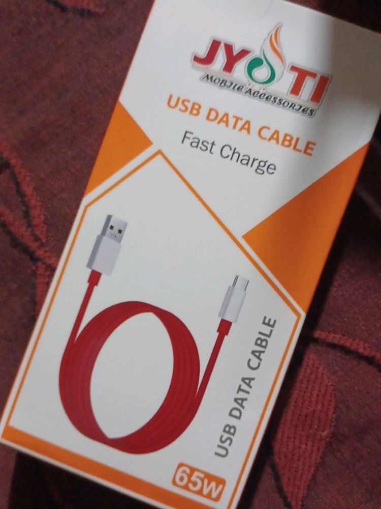 65w Type C Data Cable