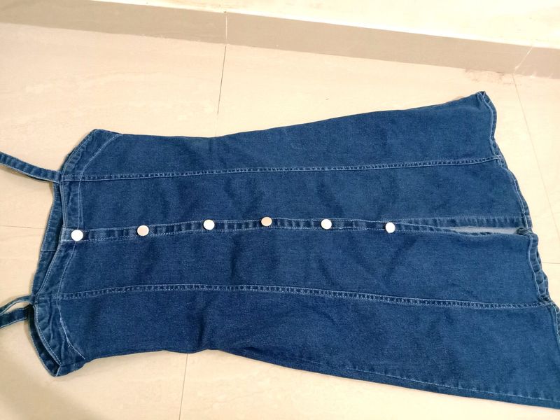 denim dress