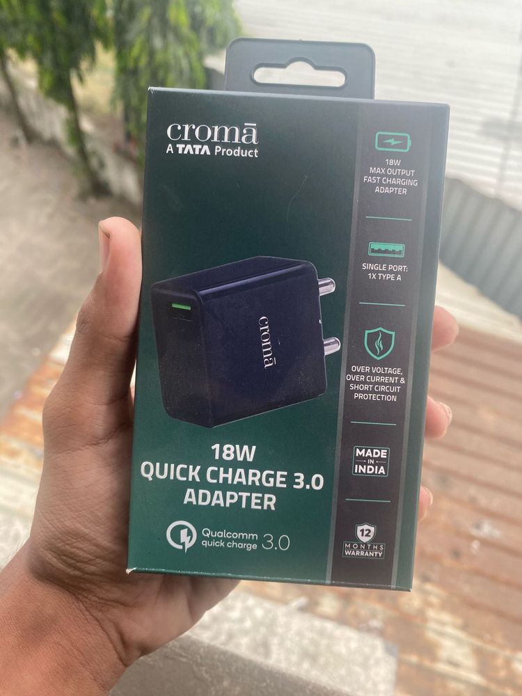 Croma 18W Quick Charge Adapter