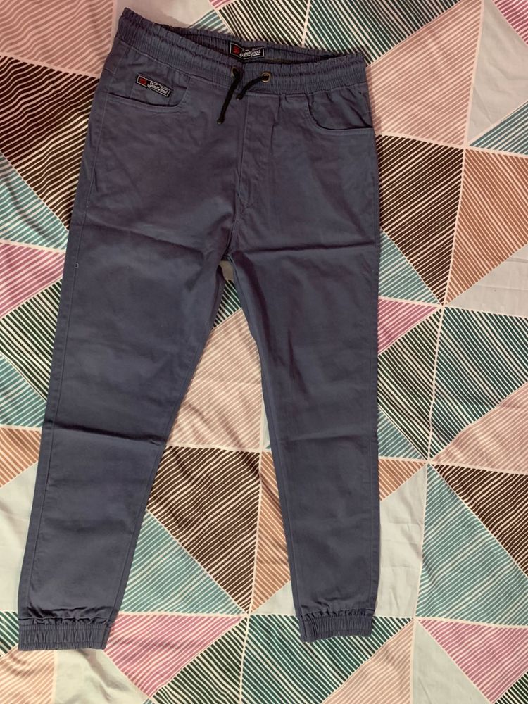 Casual Blue Joggers