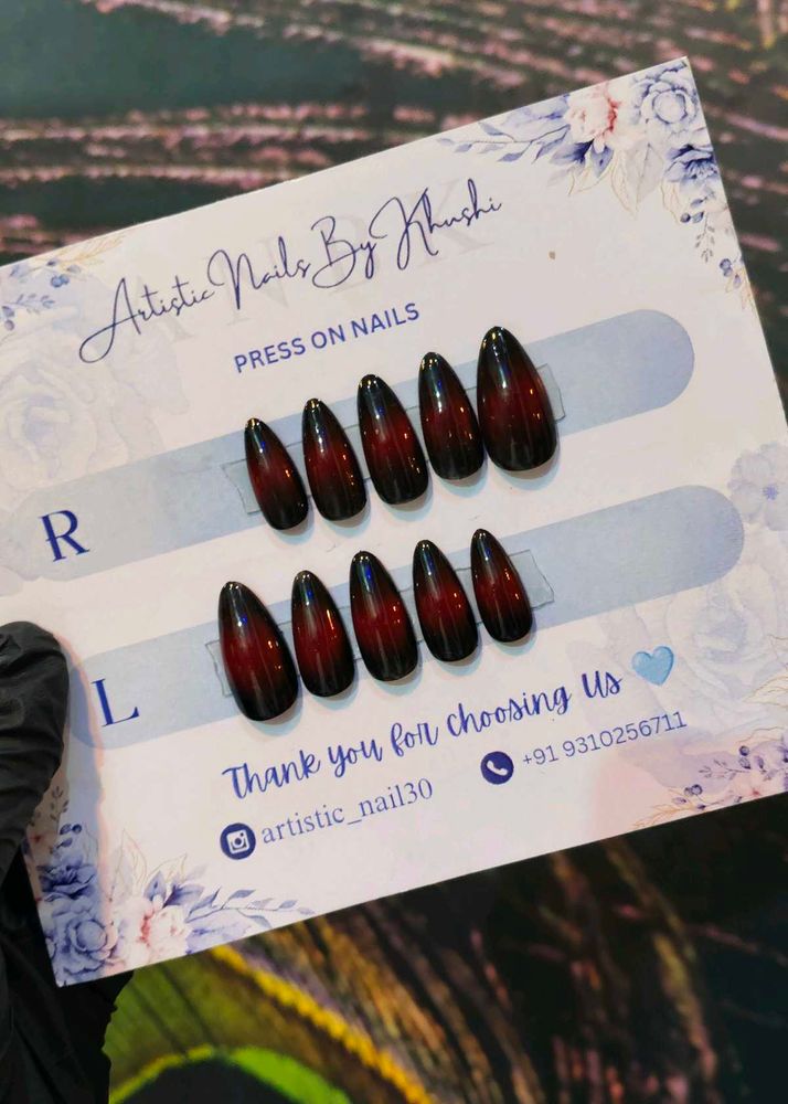 Black Base with Red Aura Look!!❤️‍🔥