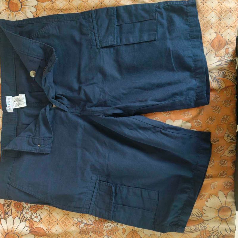 MAVIE Cotton  Cargo Shorts