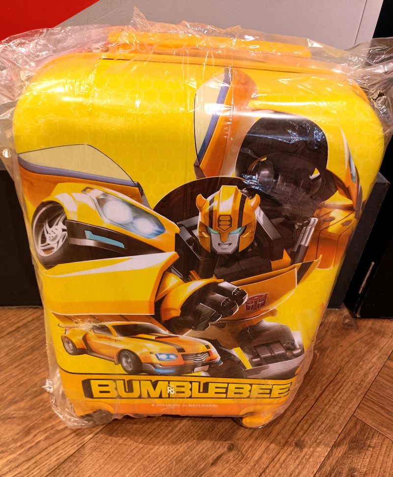Transformers Bumblebee Design Cabin Hard Luggage