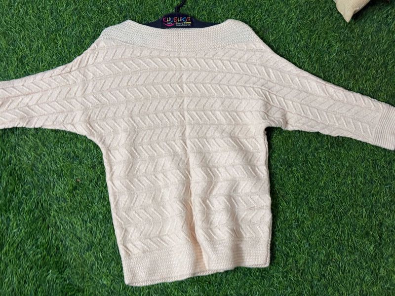 Almost New Pink Color Sweater